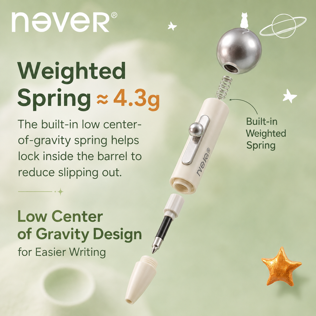 Planet Gel Pen Galaxy Candy Series