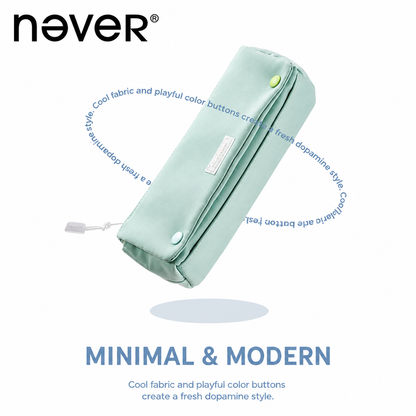 Roll Pencil Case Multi-Layer Washable Pen Pouch