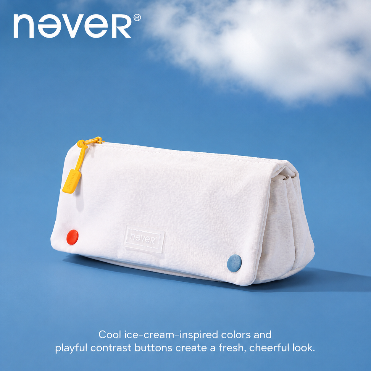 Roll Pencil Case Multi-Layer Washable Pen Pouch