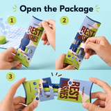 Blueberry Pie Color-Block Gel Pen Set (3 Pcs)