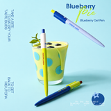 Blueberry Pie Color-Block Gel Pen Set (3 Pcs)