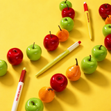 Apple Pie Color-Block Gel Pen Set (3 Pcs)