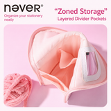 Yarn Kitten Standing Pencil Pouch 2-in-1 Fold-Down Pen Cup