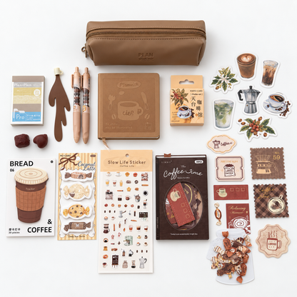 Cozy Coffee Time Stationery Gift Set