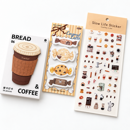 Cozy Coffee Time Stationery Gift Set