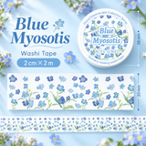 Floral Scenery Botanical Washi Tape (20mm x 2m)