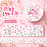 Floral Scenery Botanical Washi Tape (20mm x 2m)
