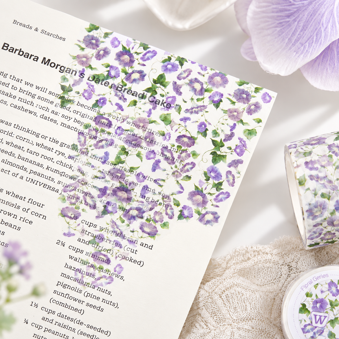 Floral Scenery Botanical Washi Tape (20mm x 2m)