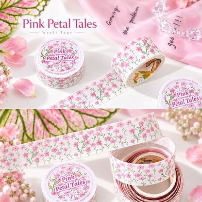Floral Scenery Botanical Washi Tape (20mm x 2m)