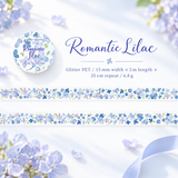 Flower Vine Story Glitter PET Tape (15mm x 2m)