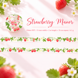 Flower Vine Story Glitter PET Tape (15mm x 2m)