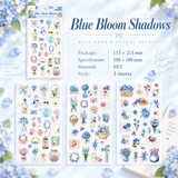 Wandering Blossom PET Floral Sticker Pack (3 Sheets)