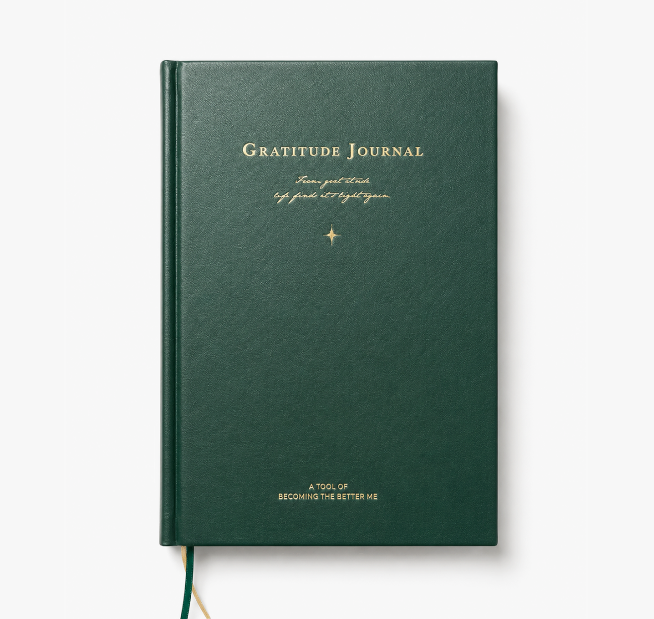 "Gratitude Journal" Inner Growth Handbook by chupin - color option view for journaling notebook | Lumiyear