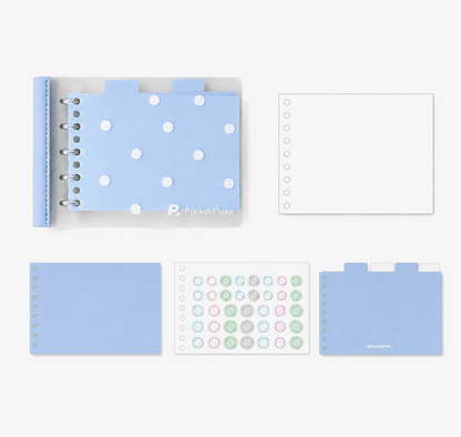 Planwith Pastel Series B7 Mini Loose-Leaf Notebook