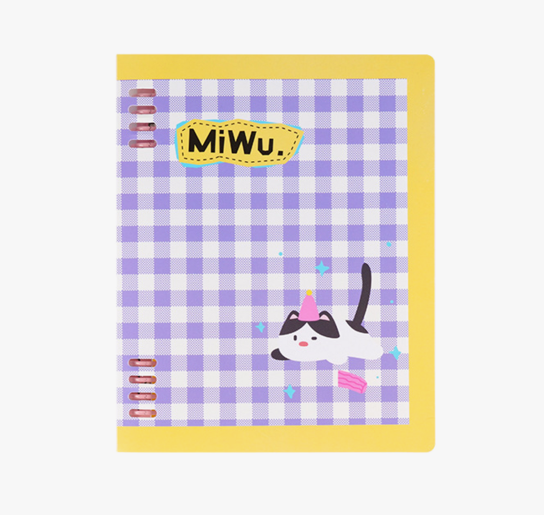 "Color Art" A5 Flexible Loose-Leaf Notebook by ledai - color option view for journaling notebook | Lumiyear
