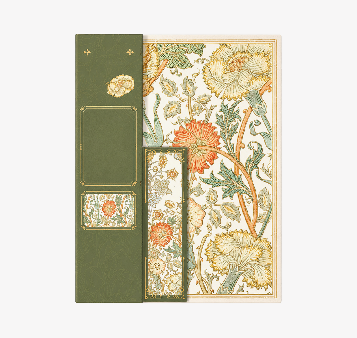 MISSTIME William Morris Vintage B5 Notebook Set | Cordless Magazine Journal - MISSTIME