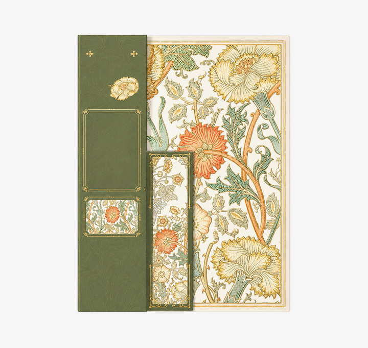 MISSTIME William Morris Vintage B5 Notebook Set | Cordless Magazine Journal - MISSTIME