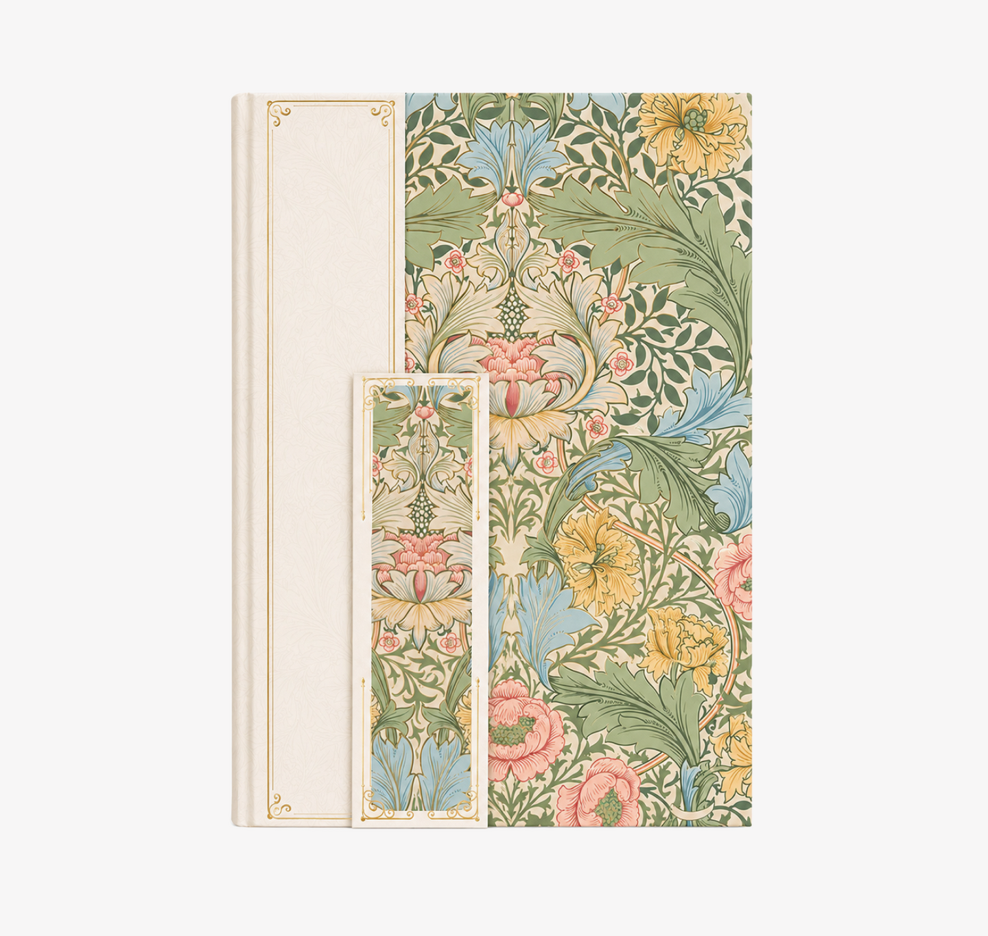 MISSTIME William Morris Vintage B5 Notebook Set by MISSTIME - color option view for journaling notebook | Lumiyear