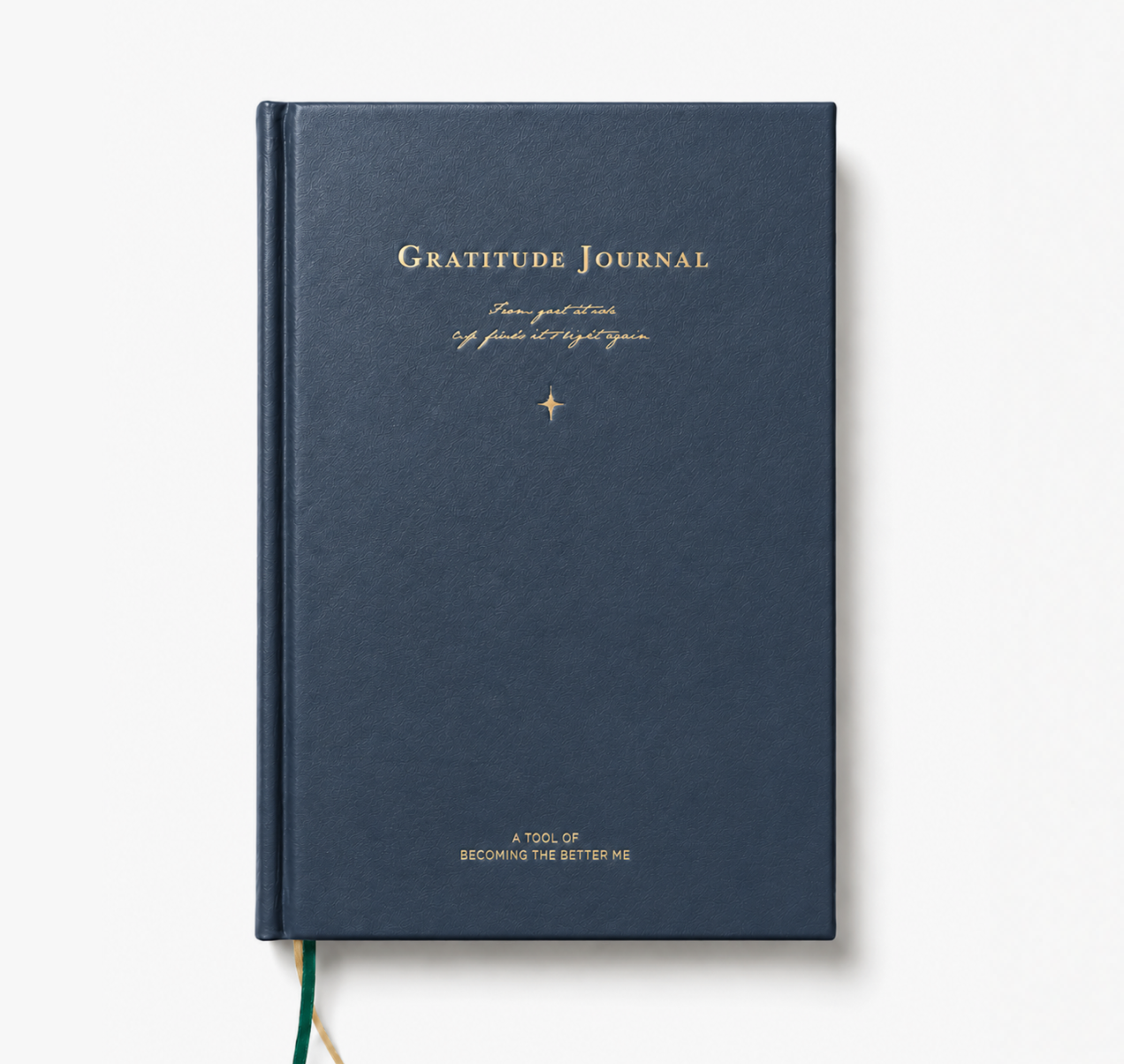 "Gratitude Journal" Inner Growth Handbook by chupin - color option view for journaling notebook | Lumiyear
