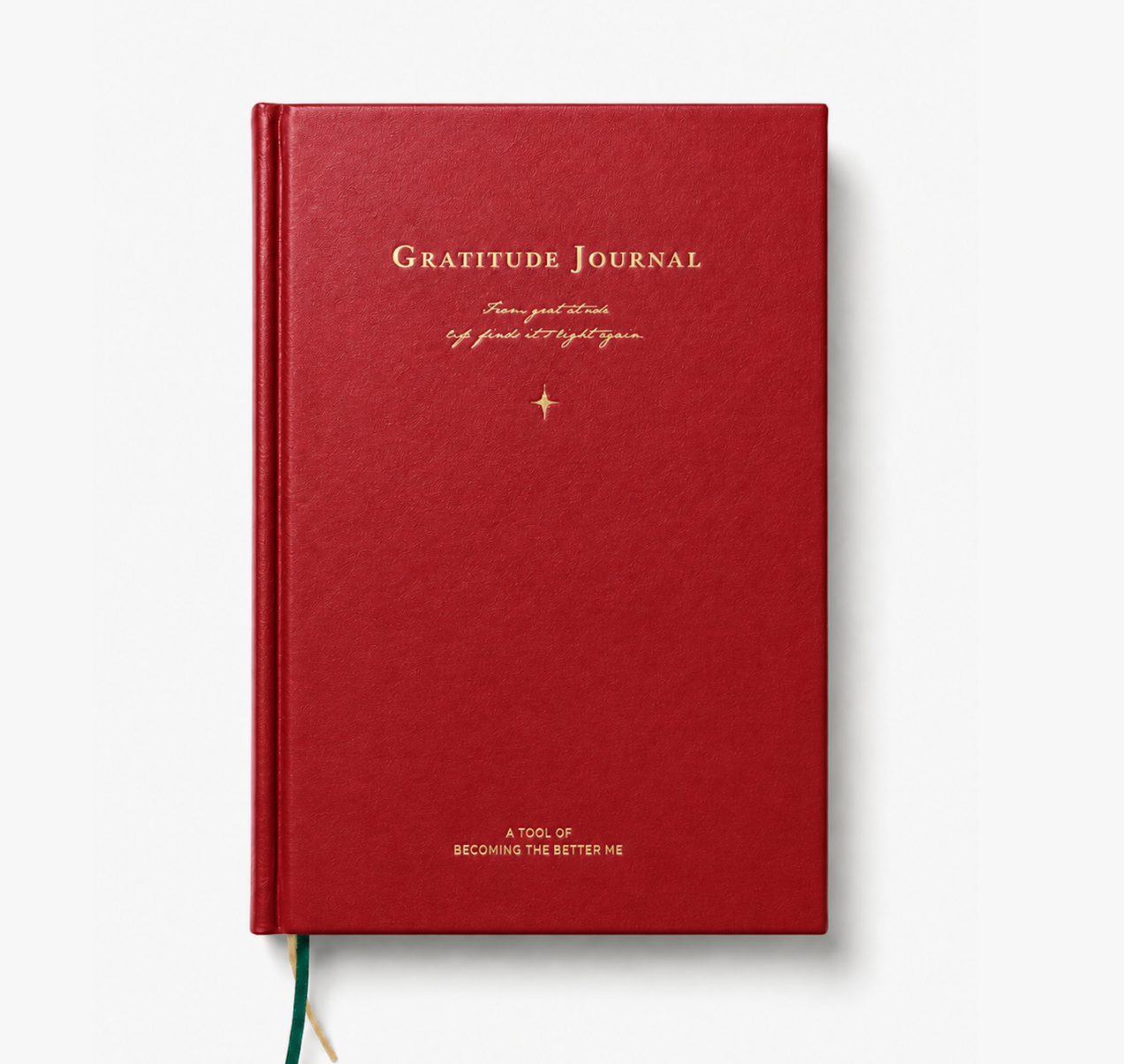 "Gratitude Journal" Inner Growth Handbook by chupin - main product view for journaling notebook | Lumiyear