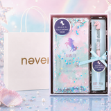 Unicorn Dream Liquid Glitter Journal & Gel Pen Gift Set