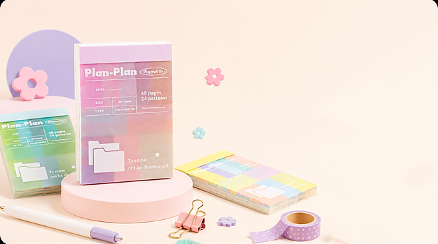 Planwith stationery collection